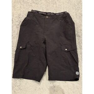 Novara Cargo Cycling Shorts Mens Large Black Active Nylon Blend Lined